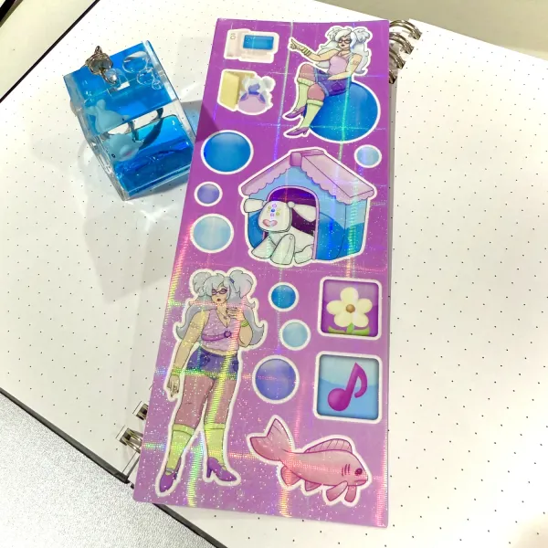 Vista's World - Aero Fields Deco Sticker Sheet