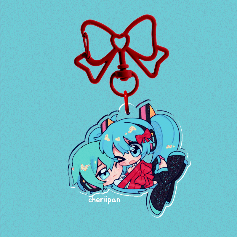 Kuomiku Acrylic Keychain