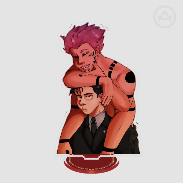 Higuruma and Sukuna Clear Acrylic Standees