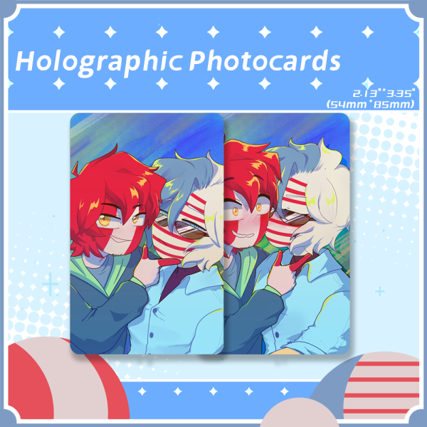 PerUsa Holographic Photocards