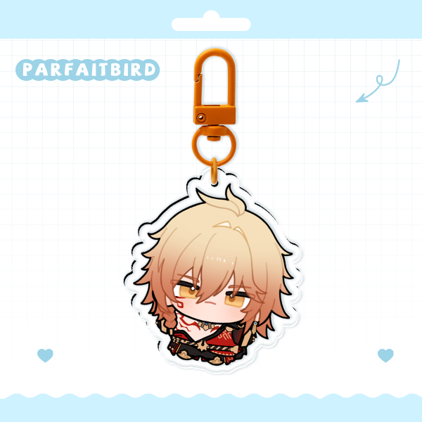 Mydei Clear Keychain