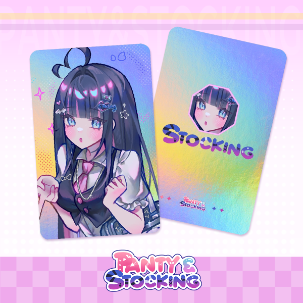 Stocking Holographic Photocard