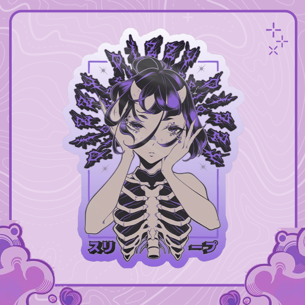 Dizzy Die Cut Stickers