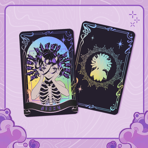 Dizzy Holographic Photocards