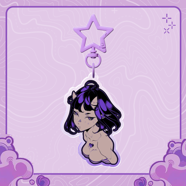 Enough Clear Acrylic Keychains