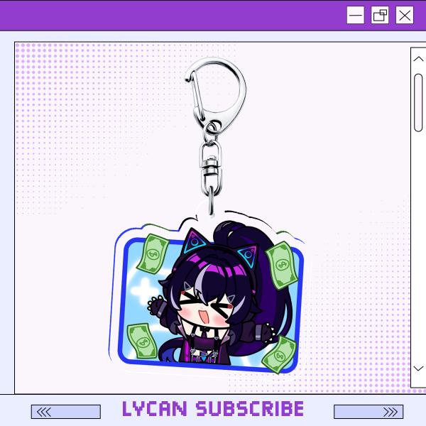 Chibi Lycqn Keychain
