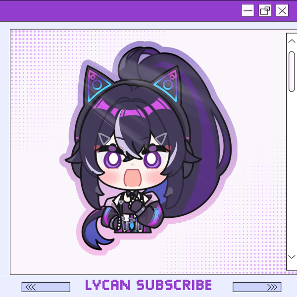 Chibi Lycqn Sticker