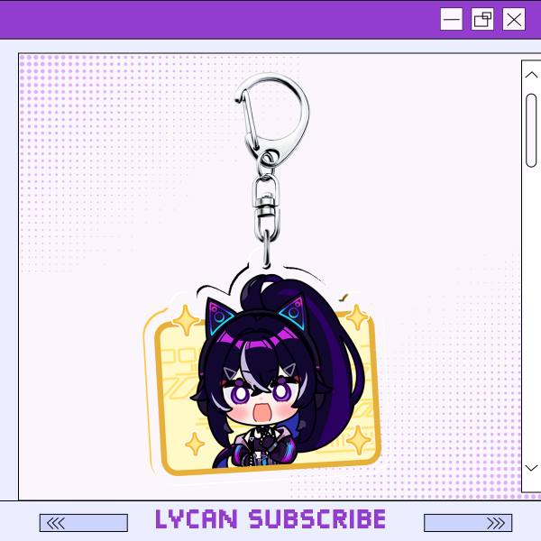 Chibi Lycqn Keychain