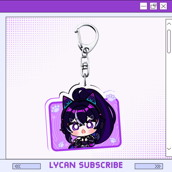 Chibi Lycqn Keychain