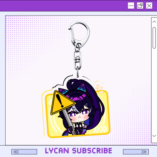 Chibi Lycqn Keychain