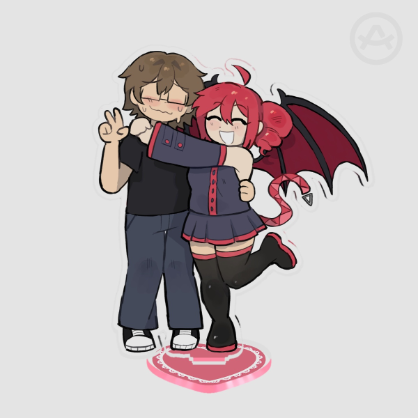 Teto And Ethan Standee