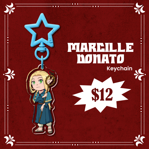 Marcille Clear Acrylic Keychains