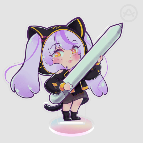 Himeko artista - Clear Acrylic Standees