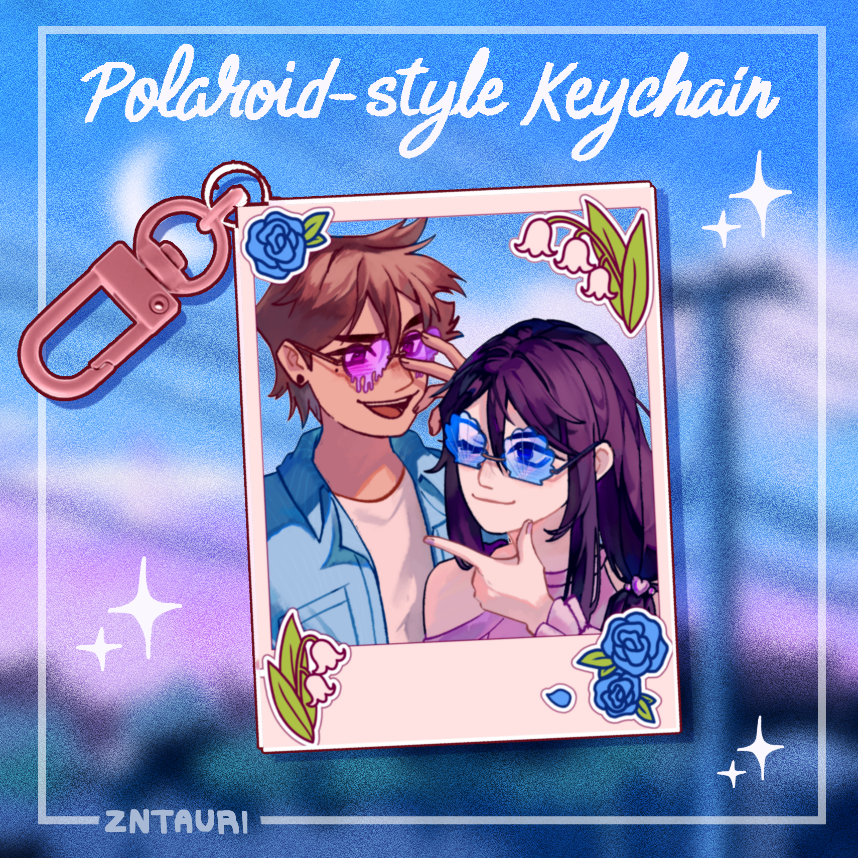 HeroMari Polaroid Keychain