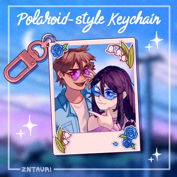 HeroMari Polaroid Keychain