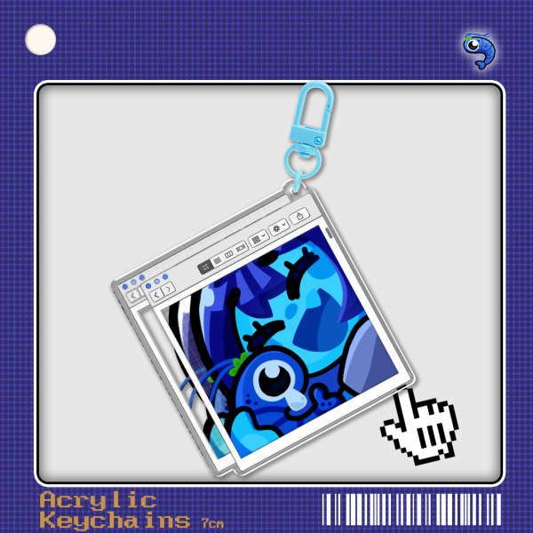 Hug Acrylic Keychain