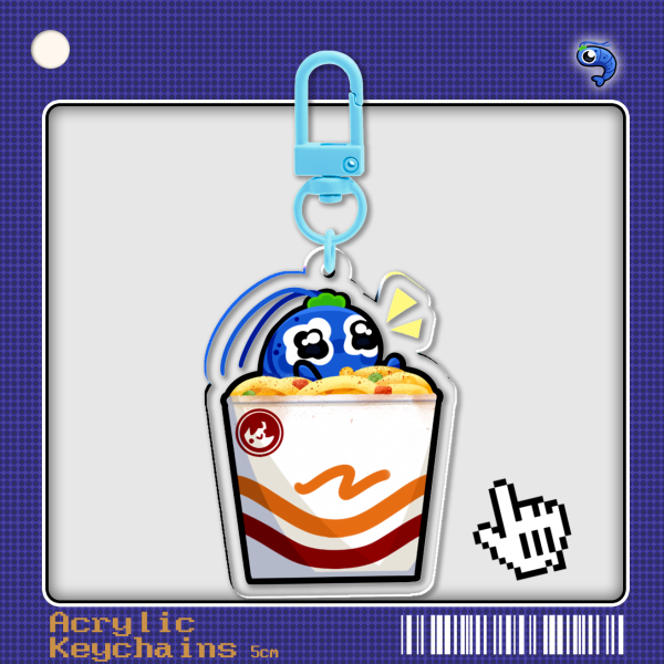 Maruchan Acrylic Keychain