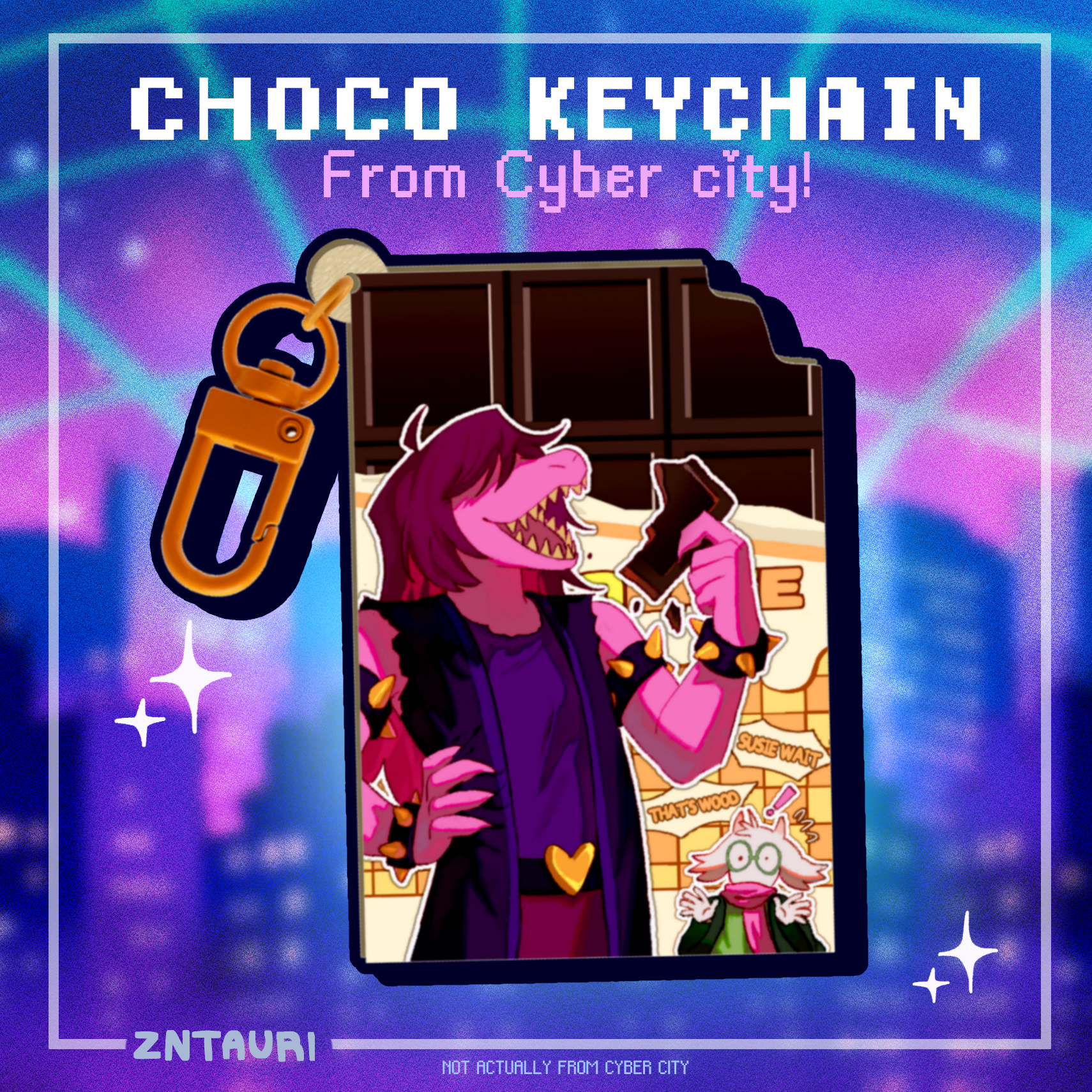 Susie chocolate Keychain