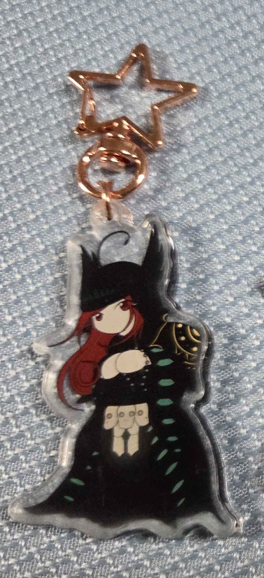 Gimme Cat Clear Acrylic Keychain [Final Fantasy XIV IX FFXIV FF9