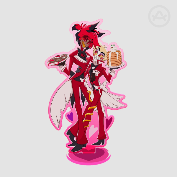 Alastor and Lucifer Acrylic Standee