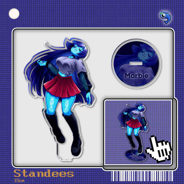 Marbie Acrylic Standee