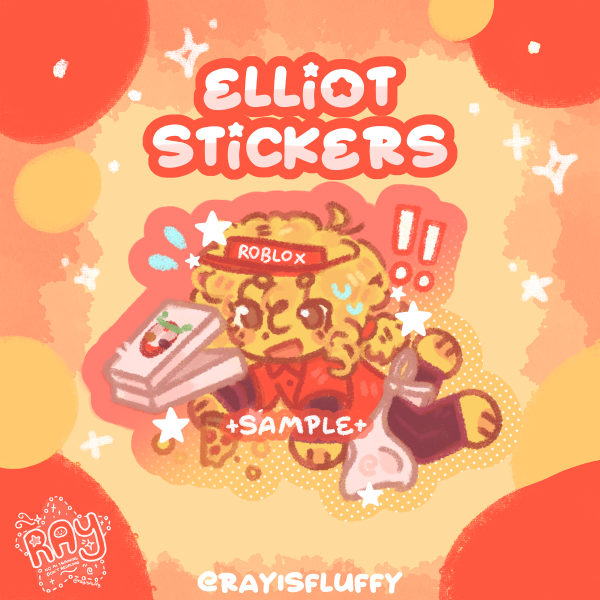 Soft Elliot Stickers