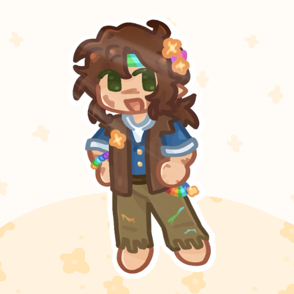 Buttercup Scar Sticker