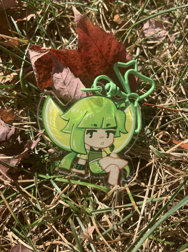 Lime Fairy Keychain
