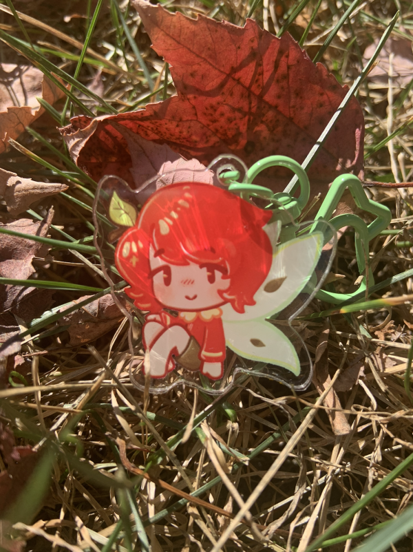 Apple Fairy Keychain