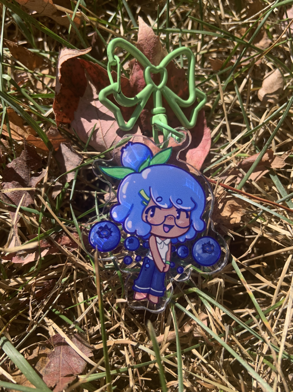 Blueberry Fairy Keychain