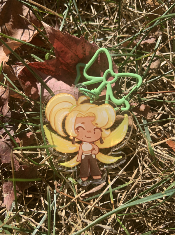 Banana Fairy Keychain