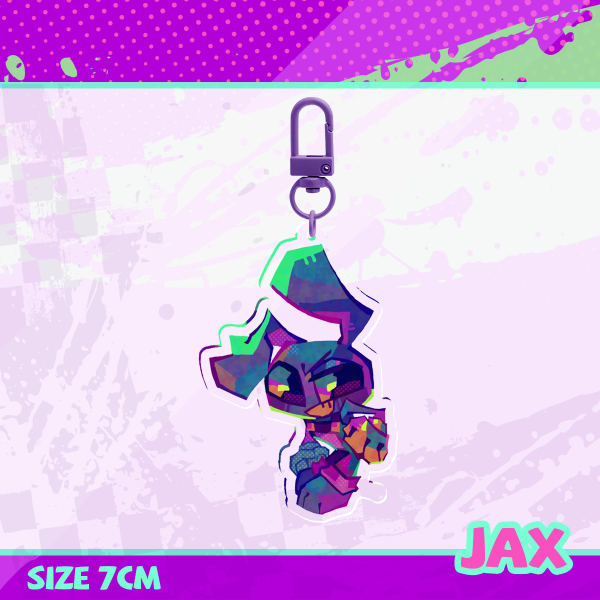 Jax Clear Keychain