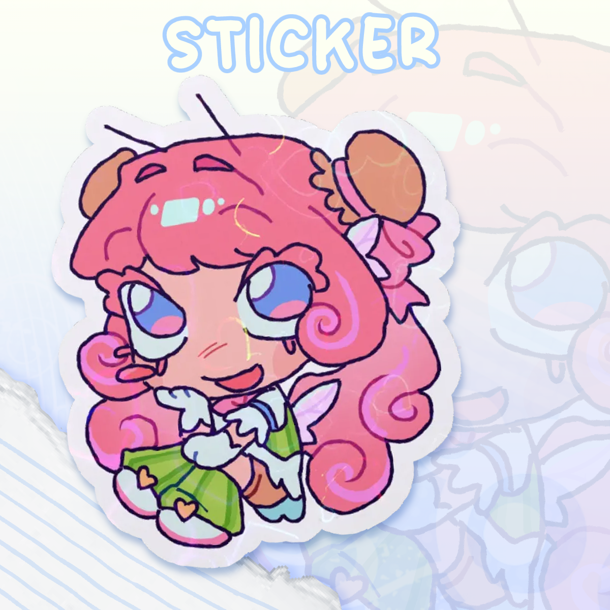 Bamboozler Lizzie Sticker