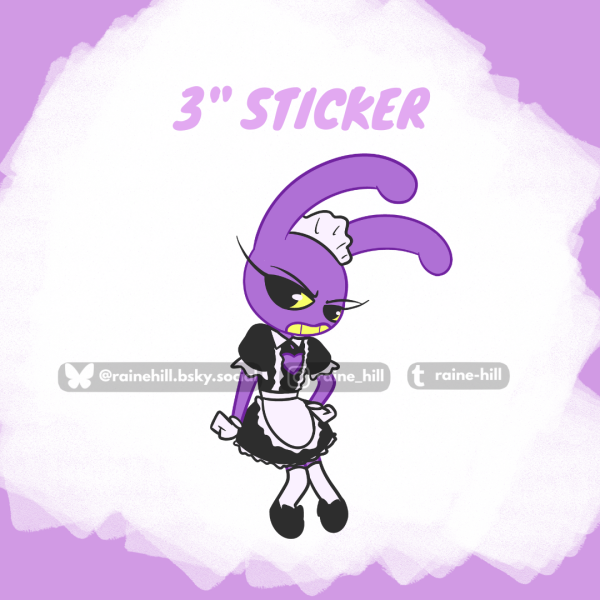 [Sticker] Maid Jax | The Amazing Digital Circus