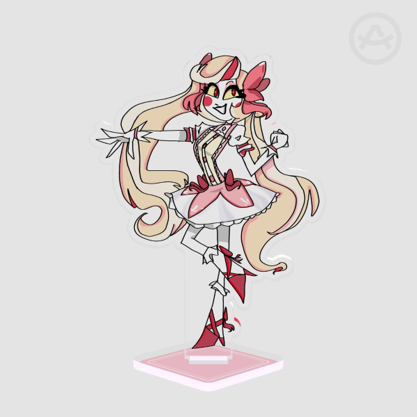 Charlie Hazbin Hotel Standee Madoka Themed