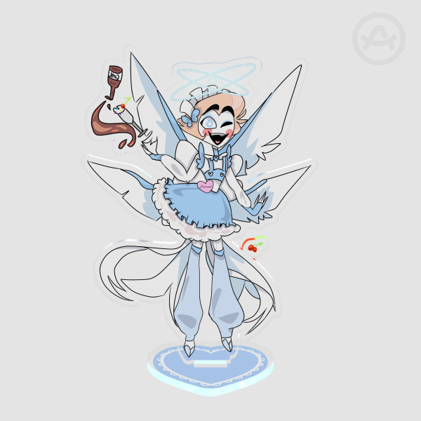 Lucifer/Samael Angel Maid Hazbin Hotel
