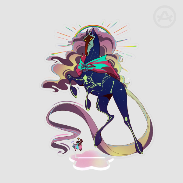 Arcane Hayrald Clear Acrylic Standee