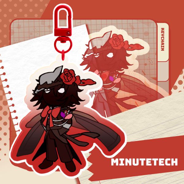 Casual Style: MinuteTech Acrylic Keychain