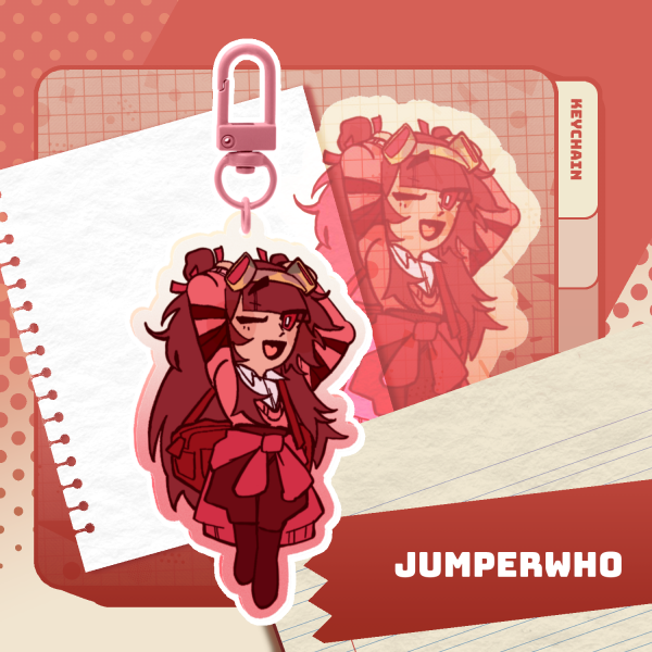 Casual Style: JumperWho Acrylic Keychain