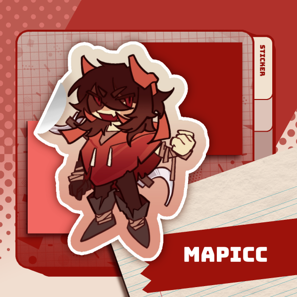 Casual Style: Mapicc Sticker