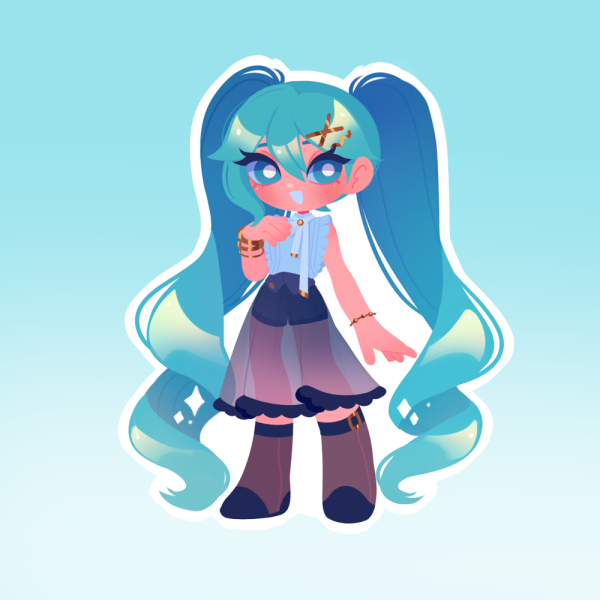 Casual Mike Sticker