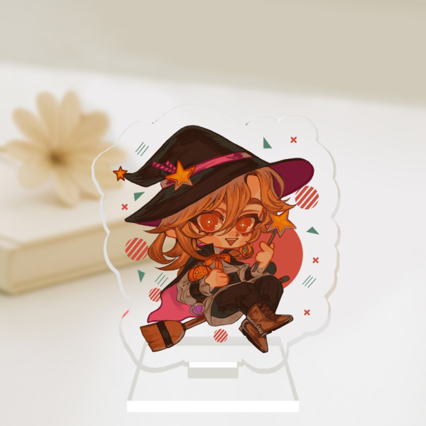 Witch Kaveh Clear Acrylic Stande (7cm)