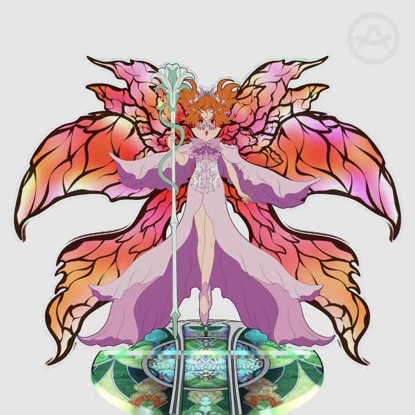 [CHARITY] Titania Clear Acrylic Standees