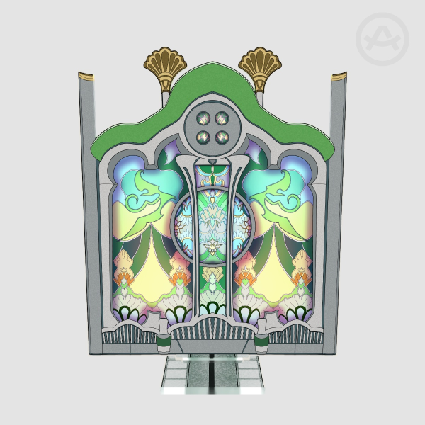 [CHARITY] Stained Glass Clear Acrylic Standees