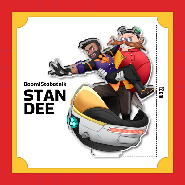 Boom!Stobotnik Clear Acrylic Standees