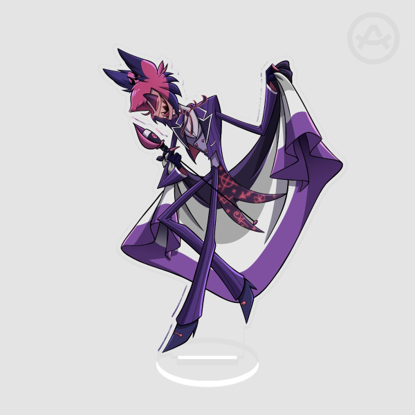 Alastor Ace Pride 6" Acrylic Standee