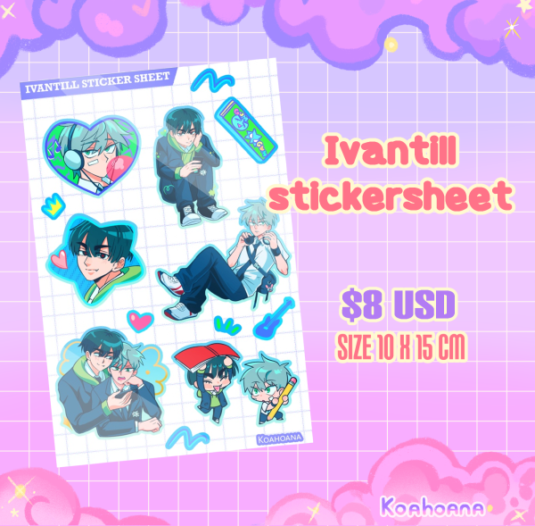 Ivantill Stickers Sheet