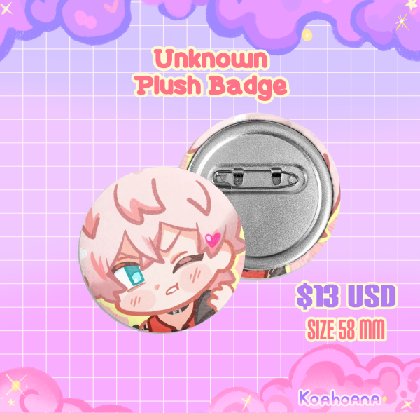 Unknown Plush Badge