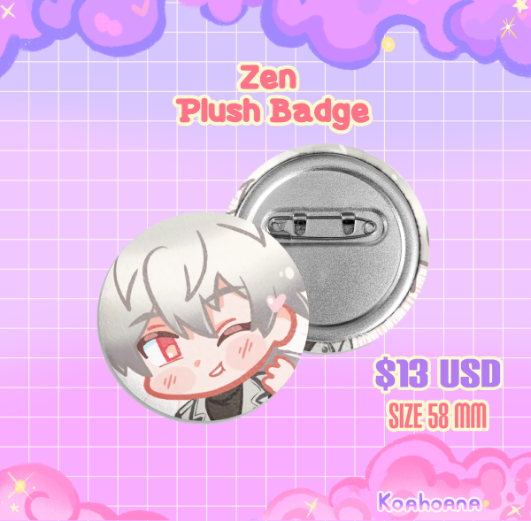 Zen Plush Badge