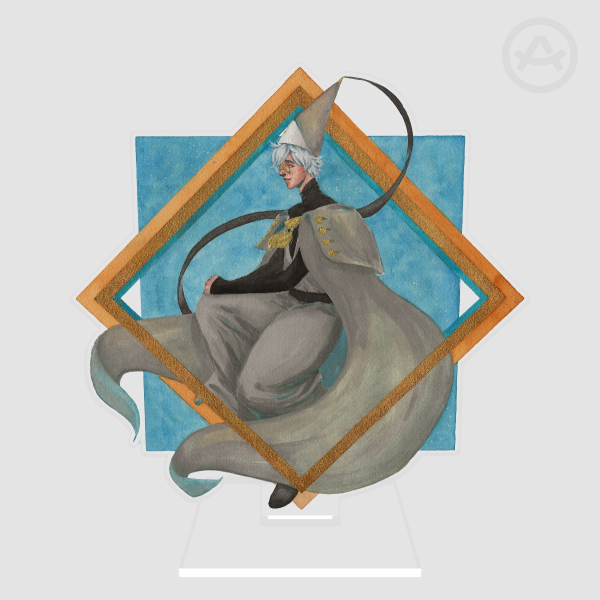 WHA Qifrey Clear Acrylic Standee